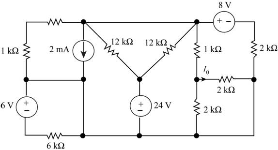 Chapter 5, Problem 109P, Use source exchange to find Io in the circuit in Fig. P5.109. 