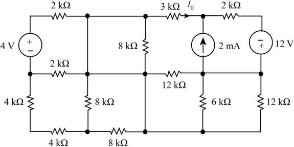 Chapter 5, Problem 110P, Use source exchange to find Io in the network in Fig. P5.110. 