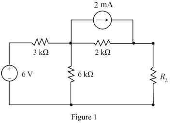 Chapter 5, Problem 114P, Find RL for maximum power transfer and the maximum power that can be transferred to the load in Fig. 