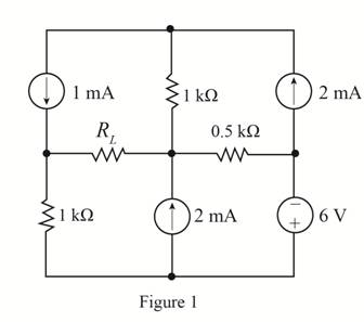 Chapter 5, Problem 115P, Find RL for maximum power transfer and the maximum power that can be transferred to the load in the 