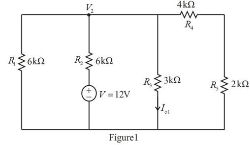 Chapter 5, Problem 24P, Use superposition to find Io in the circuit in Fig. P5.24. 