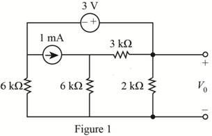 Chapter 5, Problem 31P, Find Vo in the network in Fig. P5.31 using ThĂ©venins theorem. 