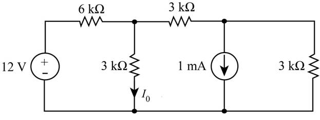 Chapter 5, Problem 52P, Find Io in the network in Fig. P5.52 using Nortons theorem. 