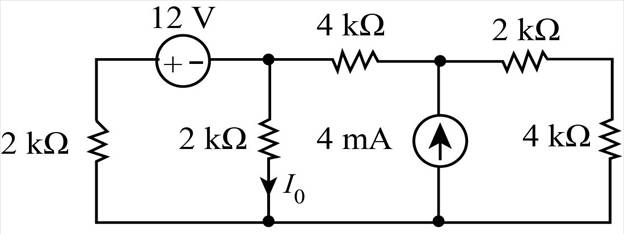 Chapter 5, Problem 53P, Use Nortons theorem to find Io in the circuit in Fig. P5.53. 