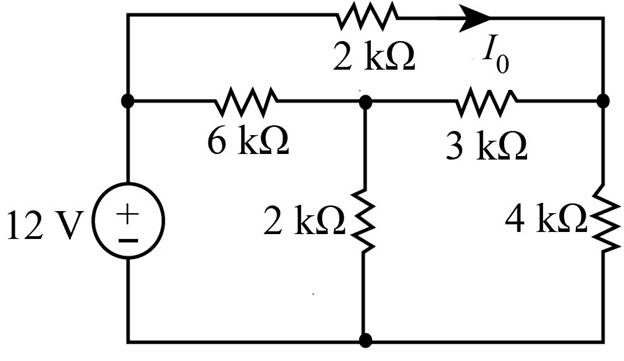 Chapter 5, Problem 55P, Find Io in the network in Fig. P5.55 using Nortons theorem. 