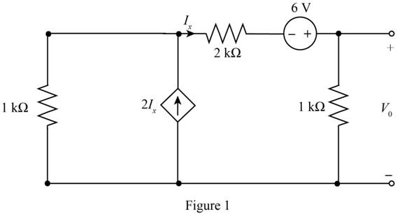 Chapter 5, Problem 65P, Use ThĂ©venins theorem to find Vo in the circuit in Fig. P5.65. 