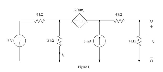 Chapter 5, Problem 70P, Use Nortons theorem to find Vo in the network in Fig. P5.70. 