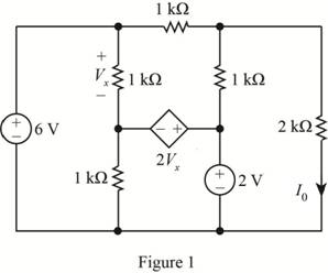 Chapter 5, Problem 81P, Use ThĂ©venins theorem to find Io in the network in Fig. P5.81. 