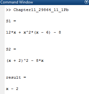 EBK MATLAB: AN INTRODUCTION WITH APPLIC, Chapter 11, Problem 1P , additional homework tip  2