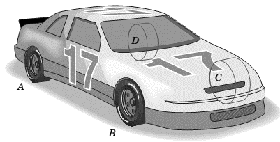 Chapter 3.4, Problem 93P, The upper ends of the vertical coil springs in the stock racecar can be moved up and down by means 