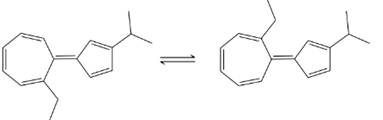 Chapter 14, Problem 22P, 14.22	The rings below are joined by a double bond that undergoes cis–trans isomerization much more 