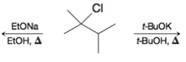 Chapter 7, Problem 1LGP, 1.	Write the structure(s) of the major product(s) obtained when 2-chloro-2,3-dimethylbutane reacts 