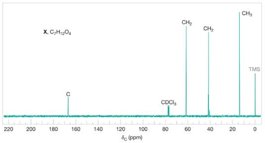 Chapter SRP, Problem 32P, 32.	Compound X  is insoluble in aqueous sodium bicarbonate. The IR spectrum of X has a strong 