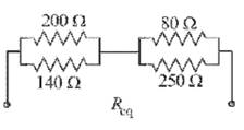 Chapter 1, Problem 30P, The equivalent resistance of two resistors R1and R2connected in parallel is given by Req=R1R2R1+R2 . 
