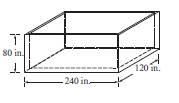 Chapter 8, Problem 11P, A rectangular steel container (no top) has the outside dimensions shown in the figure. The thickness 