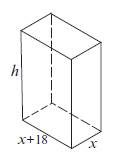 Chapter 8, Problem 13P, A rectangular box (no top) is welded together using sheet metal. The length of the box’s base is 18 