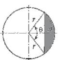 Chapter 9, Problem 5P, The area Aof a circle segment is given by: A=12r2(sin) Determine the angle  (in degrees) if r = 7 