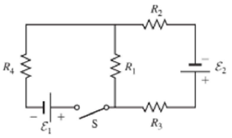 Chapter 29, Problem 43PQ, The emfs in Figure P29.43 are 1 = 6.00 V and 2 = 12.0 V. The resistances are R1 = 15.0 , R2 = 30.0 , 