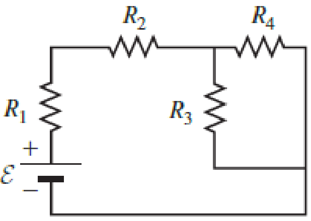 Chapter 29, Problem 68PQ, An ideal emf device (24.0 V) is connected to a set of resistors as shown in Figure P29.66. If R1 = 
