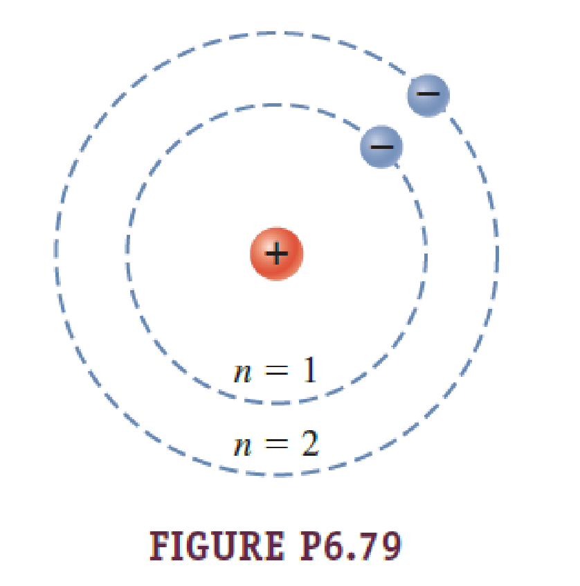 Chapter 6, Problem 79PQ, The radius of circular electron orbits in the Bohr model of the hydrogen atom are given by (5.29  