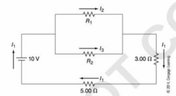 Chapter 34, Problem 3PLA, Figure 34-5 Circuit for Questions 1 to 4. What is the equivalent resistance of the circuit? 