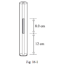 Chapter 16, Problem 33SP, 16.33 [II]	Air is trapped in the sealed lower end of a capillary tube by a mercury column as shown 