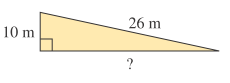 Chapter 10.1, Problem 78PE, For Exercises 75–78, find the length of the third side of each triangle by using the Pythagorean 