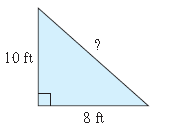 Chapter 10.3, Problem 77PE, For Exercises 77–80, determine the length of the third side of the right triangle. Write the answer 