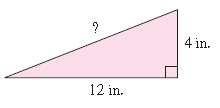 Chapter 10.3, Problem 78PE, For Exercises 77–80, determine the length of the third side of the right triangle. Write the answer 
