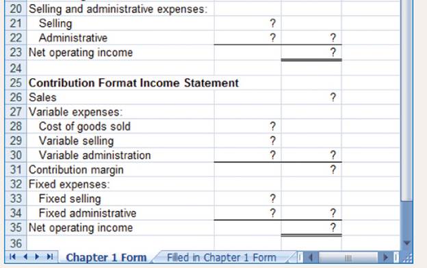 Chapter 1, Problem 2AE, This Excel worksheet form is to be used to recreate Exhibit 1-7. Download the workbook containing , example  2
