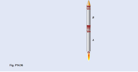 Chapter 14.3, Problem 14.96P, The rocket used to launch the 540-kg spacecraft of Prob. 14.95 is redesigned to include two stages A 