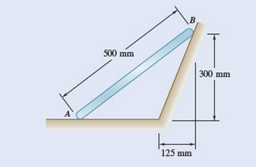 Chapter 15.2, Problem 15.41P, Rod AB can slide freely along the floor and the inclined plane. At the instant shown, the velocity 