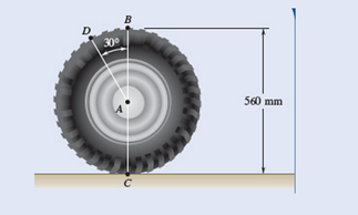 Chapter 15.4, Problem 15.112P, The 18-in.-radius flywheel is rigidly attached to a 1.5-in.-radius shaft that can roll along , example  1