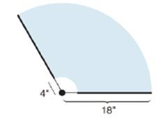 Chapter 8.5, Problem 41E, A windshield wiper rotates through a 1200 angle as it cleans a windshield. From the point of 