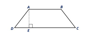 Chapter 8.CT, Problem 8CT, In trapezoid ABCD, AB=7 ft and DC=13 ft. If the area of trapezoid ABCD is 60 ft2, find the length of 