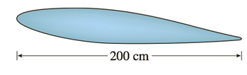 Chapter 5.1, Problem 49E, A cross-section of an airplane wing is shown. Measurements of the thickness of the wing, in 