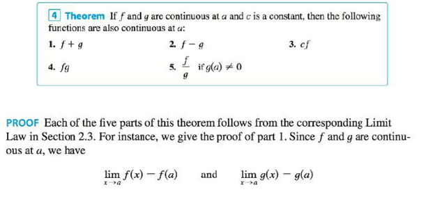 Explain Using Theorems 4 5 7 And 9 Why The Function Is Continuous At Every Number In Its Domain State The Domain Theorem 4 Theorem 5 Theorem 7 Theorem 9 M X 1 1 X Bartleby