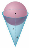 Chapter 6, Problem 8PP, A paper drinking cup filled with water has the shape of a cone with height h and semi-vertical angle 