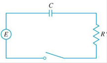 Chapter 9.2, Problem 27E, The figure shows a circuit containing an electromotive force, a capacitor with a capacitance of C 