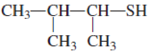 Chapter 14, Problem 14.139EP, Assign an IUPAC name to each of the following compounds. a. CH3(CH2)4SH b. CH3(CH2)4OH , example  1