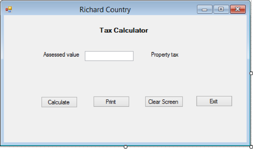 Programming with Microsoft Visual Basic 2015 (MindTap Course List), Chapter 3.LB, Problem 1E 