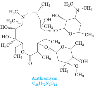 18-54 Azithromycin is a broad-spectrum antibiotic derived from ...