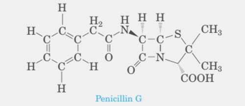 Chapter 3, Problem 3.106P, 3-106 Consider the structure of Penicillin G shown below, an antibiotic used to treat bacterial 