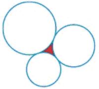 Chapter 6.6, Problem 37E, Area of a Region Three circles of radii 4, 5, and 6 cm are mutually tangent. Find the shaded area 