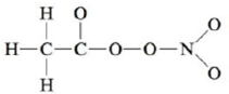 Chapter 3, Problem 94E, Peroxyacetyl nitrate, or PAN, is present in photochemical smog. Draw the Lewis structures (including 
