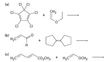 Chapter 14.SE, Problem 41AP, Although the Dielsâ€“Alder reaction generally occurs between an electronrich diene and an 