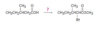 Chapter 22.6, Problem 9P, If methanol rather than water is added at the end of a Hell-Volhard-Zelinskii reaction, an ester 
