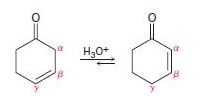 Chapter 22.SE, Problem 26MP, Nonconjugated , -unsaturated ketones, such as 3-cyclohexenone, are in an acid-catalyzed equilibrium 