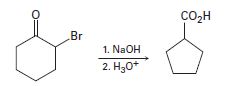 Chapter 22.SE, Problem 31MP, The Favorskii reaction involves treatment of an -bromo ketone with base to yield a ring-contracted 