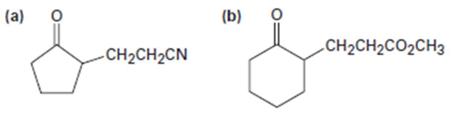 Chapter 23.11, Problem 20P, Show how you might use an enamine reaction to prepare each of the following compounds: 